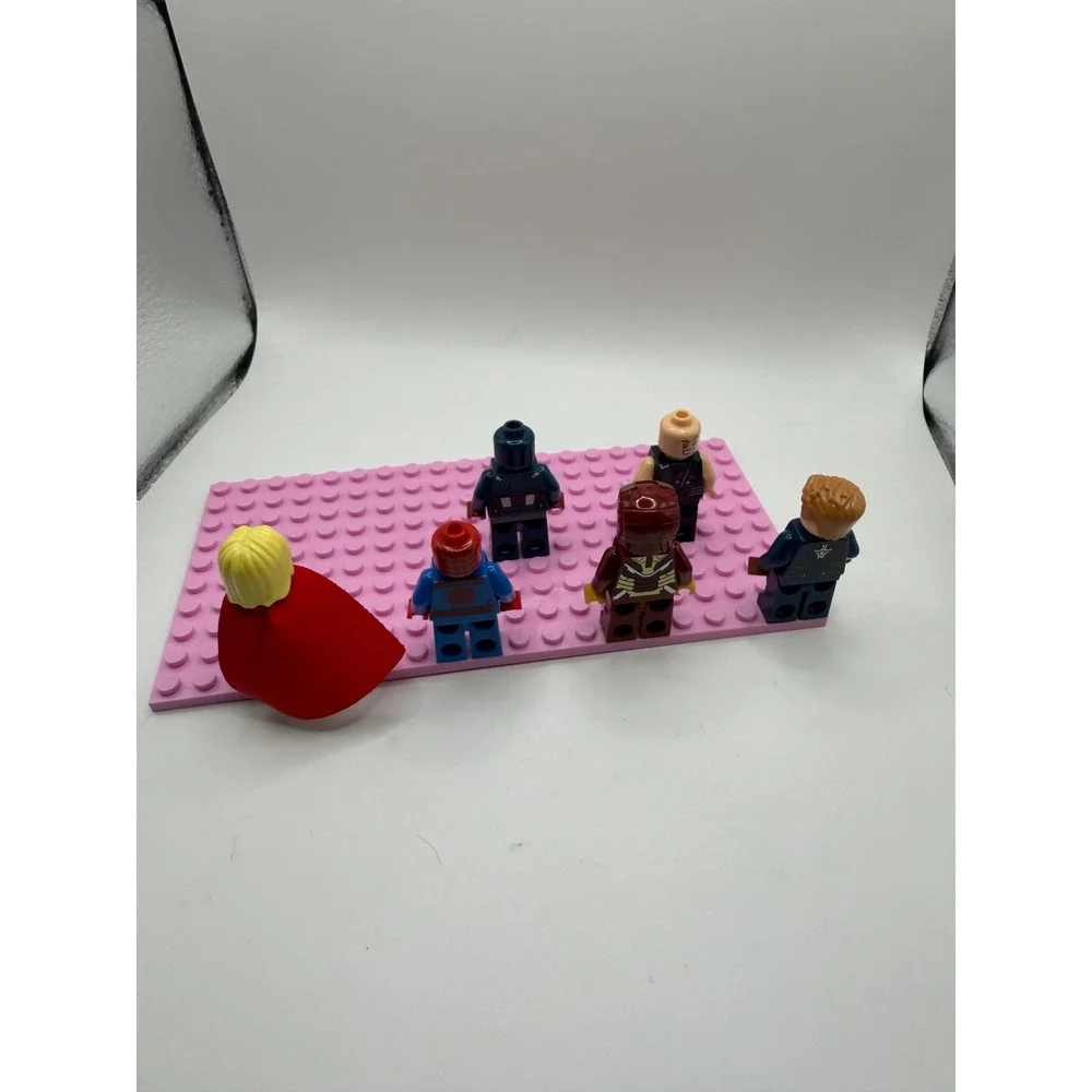 Marvel Avengers Minifigures Lot 6pc Iron Man Captain America Spider-Man Thor T-7